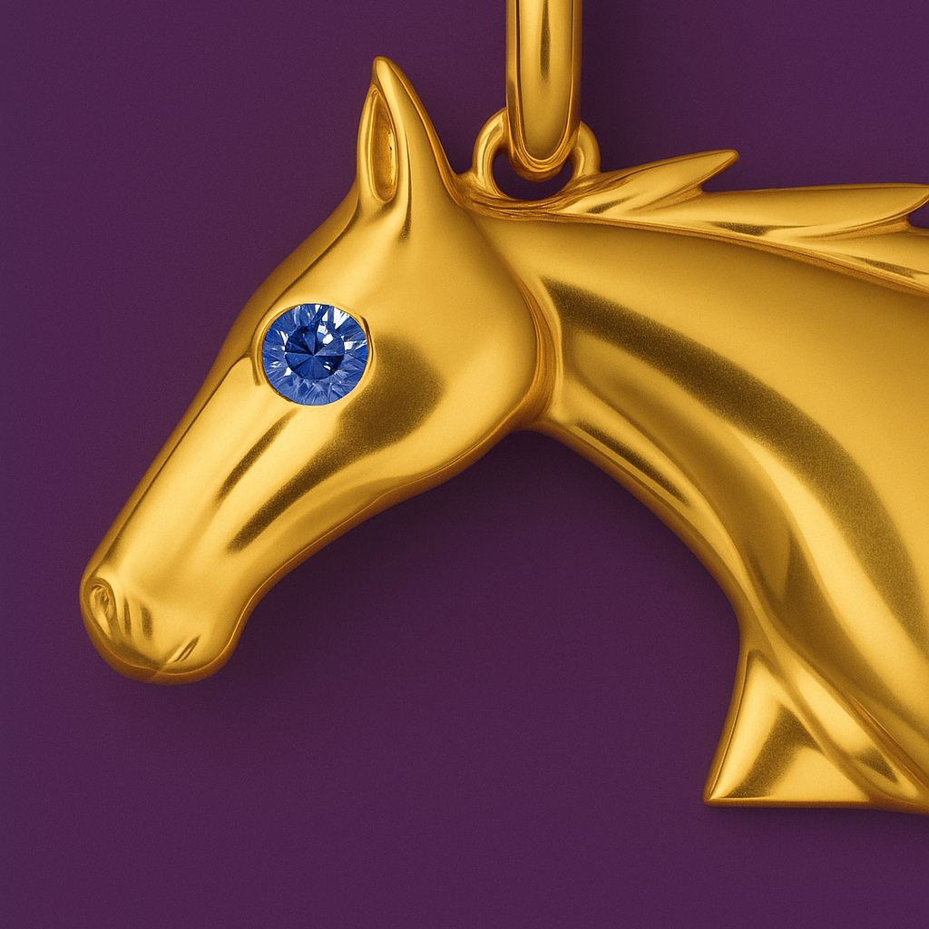 14K Charms - Mustang Chic