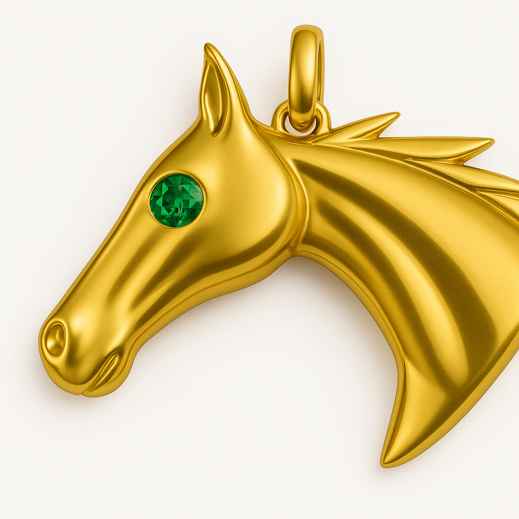 14K Charms - Mustang Chic