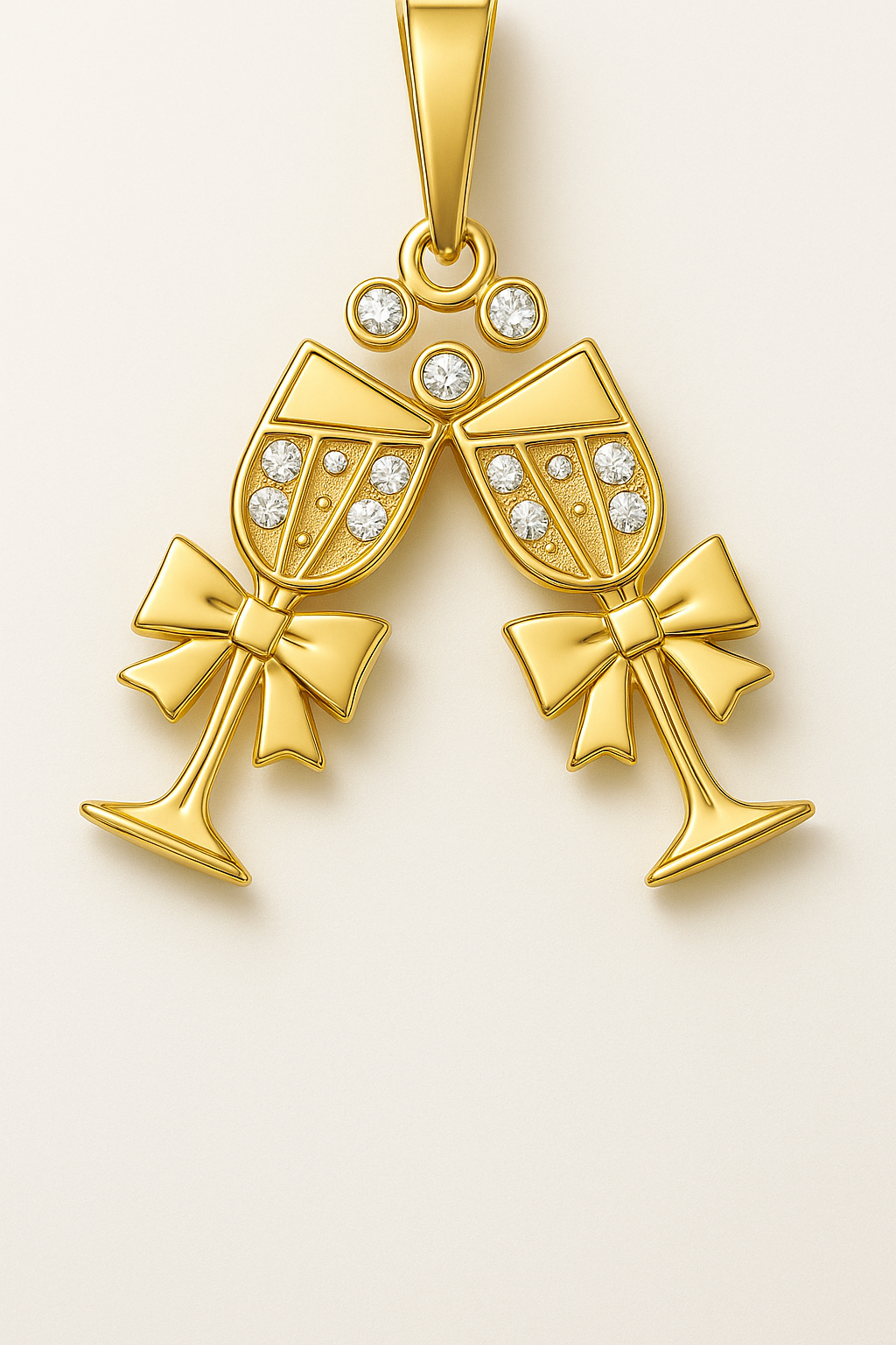 The Sisterhood Cheers Charm